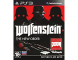 Диск для Sony Playstation 3 Wolfenstein: The new order